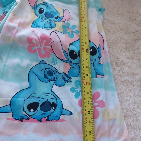 3/$30 New- Disney Girl's Lilo & Stitch 3 Piece Extra Soft Pajama Set - Picture 10 of 15